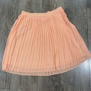 Blush pink F21 skirt w/ zipper
